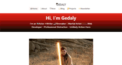 Desktop Screenshot of gedaly.com